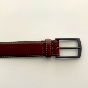 Jos. A. Bank Genuine Brown Leather Belt Size 36/90 NWT